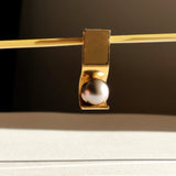 Boucles d’oreilles OO — perles 10 mm (Tahiti ou Akoya).